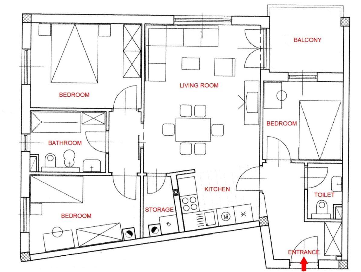 Apartment Dea - Three Bedroom Apartment พูลา ภายนอก รูปภาพ